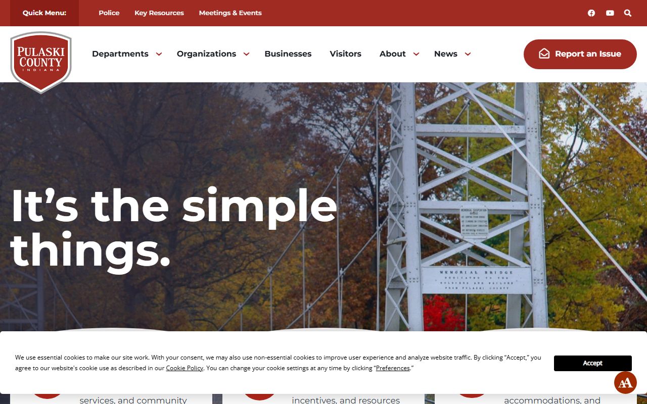 Pulaski County court records official county homepage